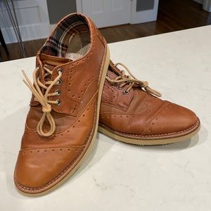 TOM’s Dress Shoes Mens 10.5 Coffee Brown